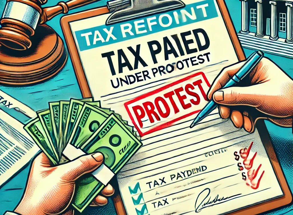 Refund on Account of Tax Paid Under Protest​