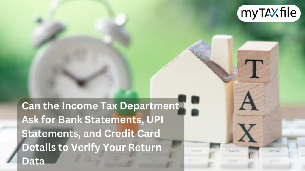 Can Income Tax Ask for Bank & Credit Card Statements